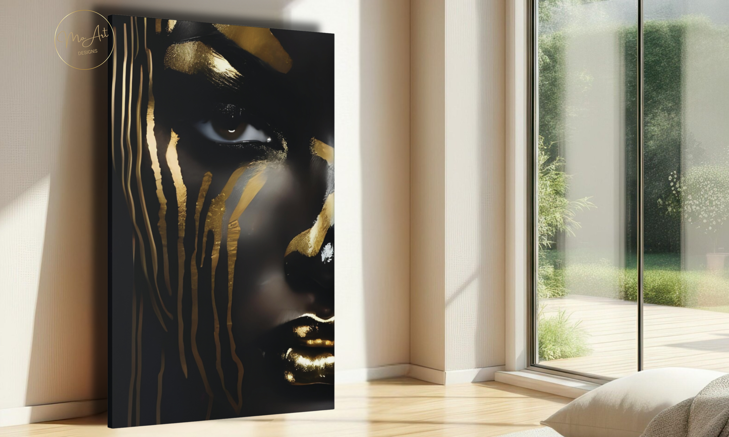 Golden Enigma – Canvas Wall Art