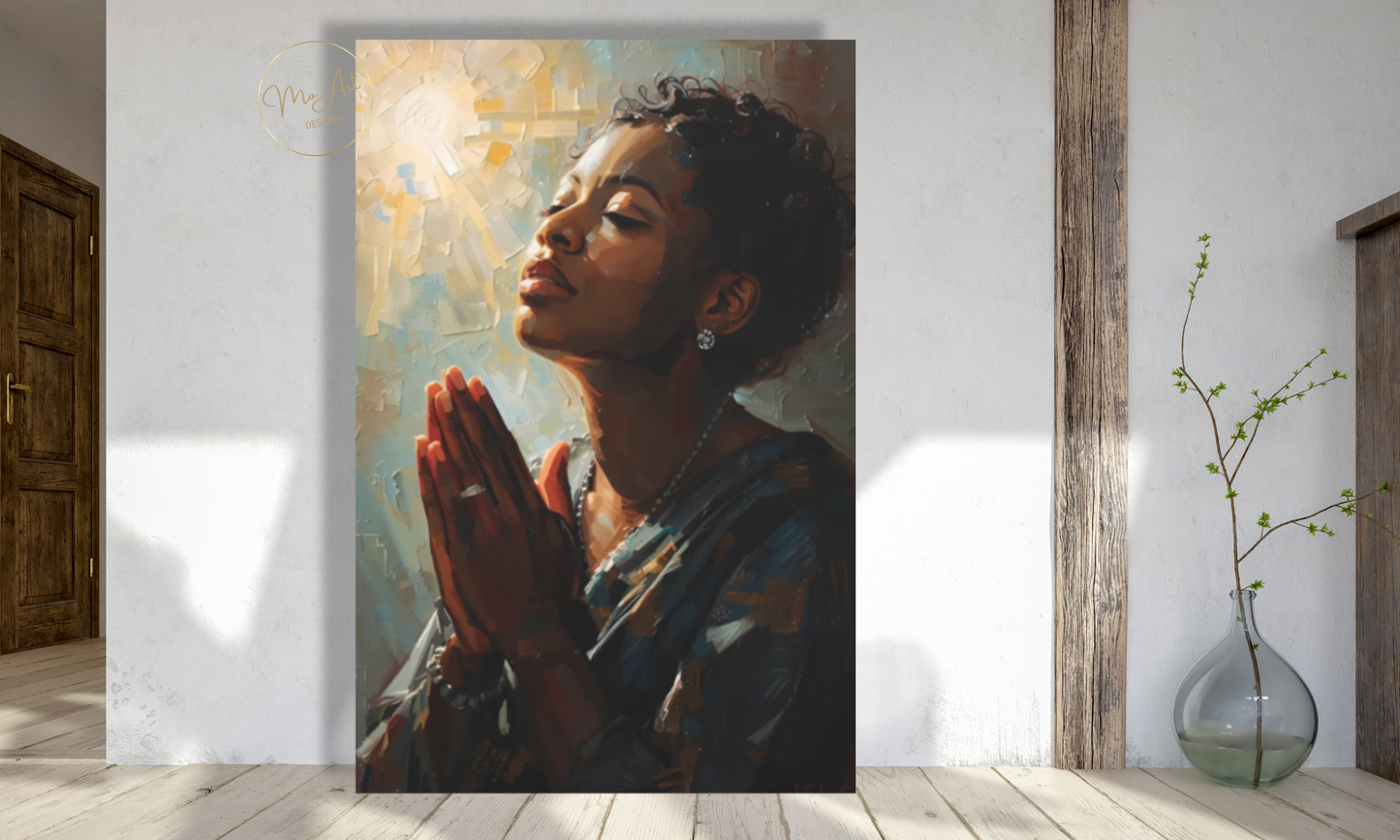 Divine Grace - Abstract Canvas Wall Art