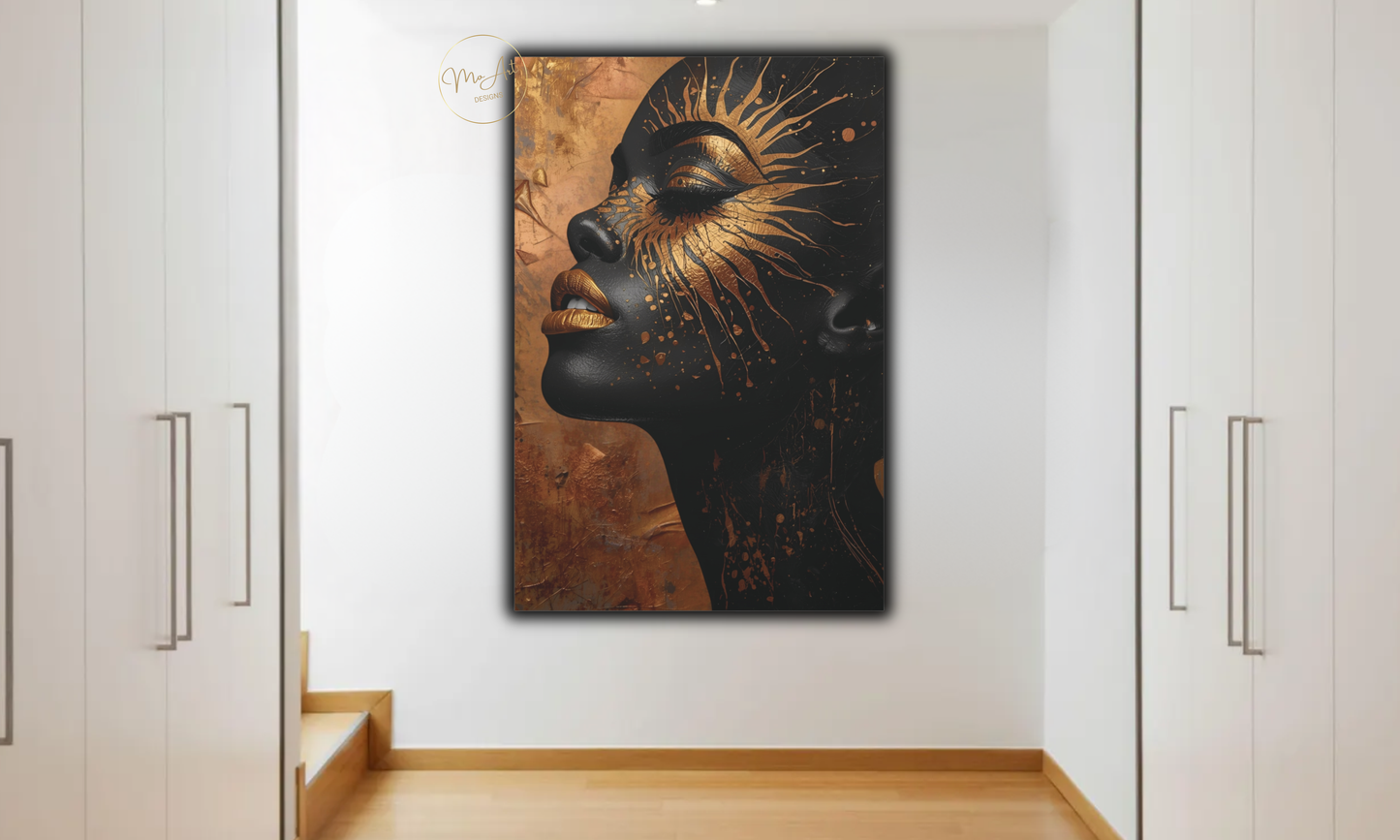 Starburst of Elegance – Canvas Wall Art