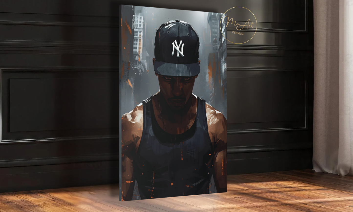 Built from the Block - Abstract Canvas Wall Art