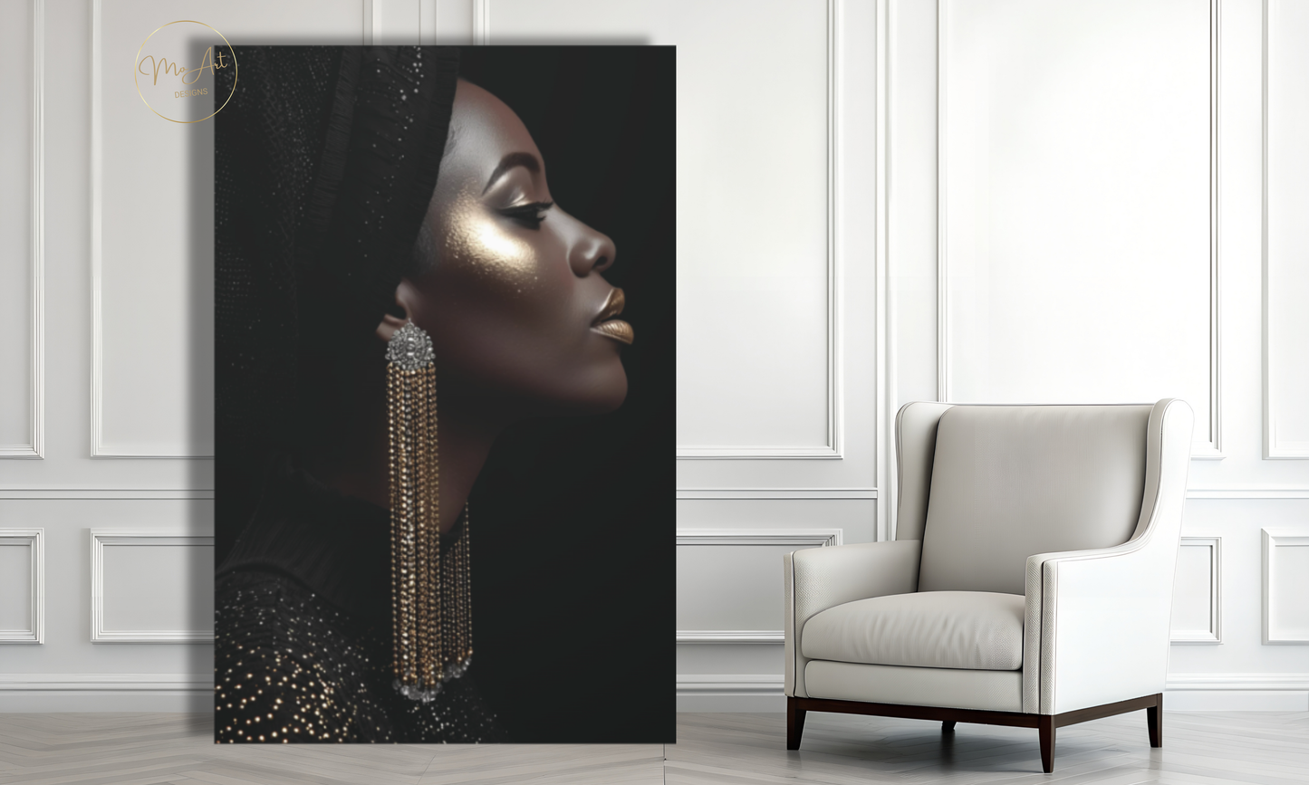 Regal Radiance - Canvas Wall Art