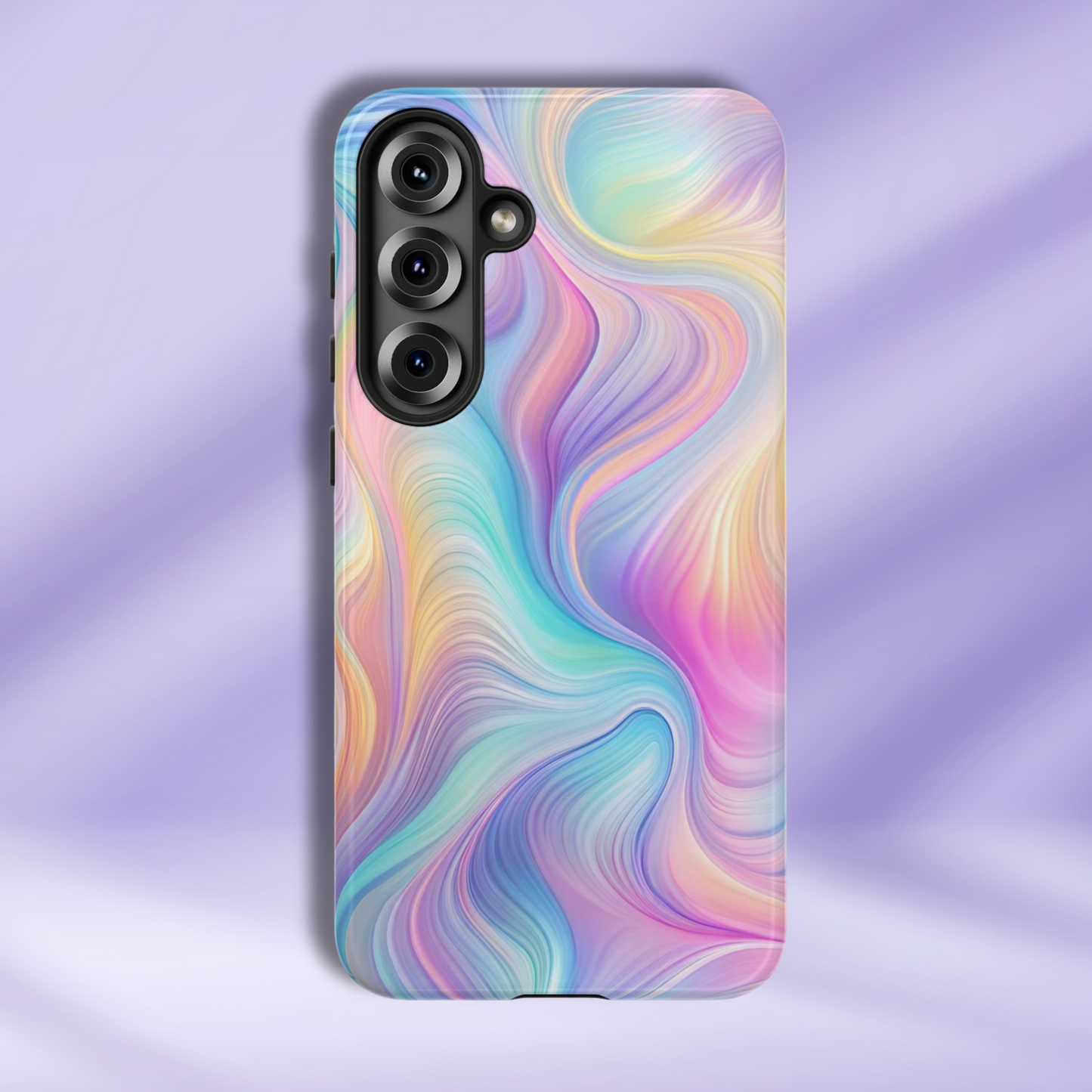 Colorful Swirls Tough Phone Case for Ultimate Protection - iPhone or Samsung Phones