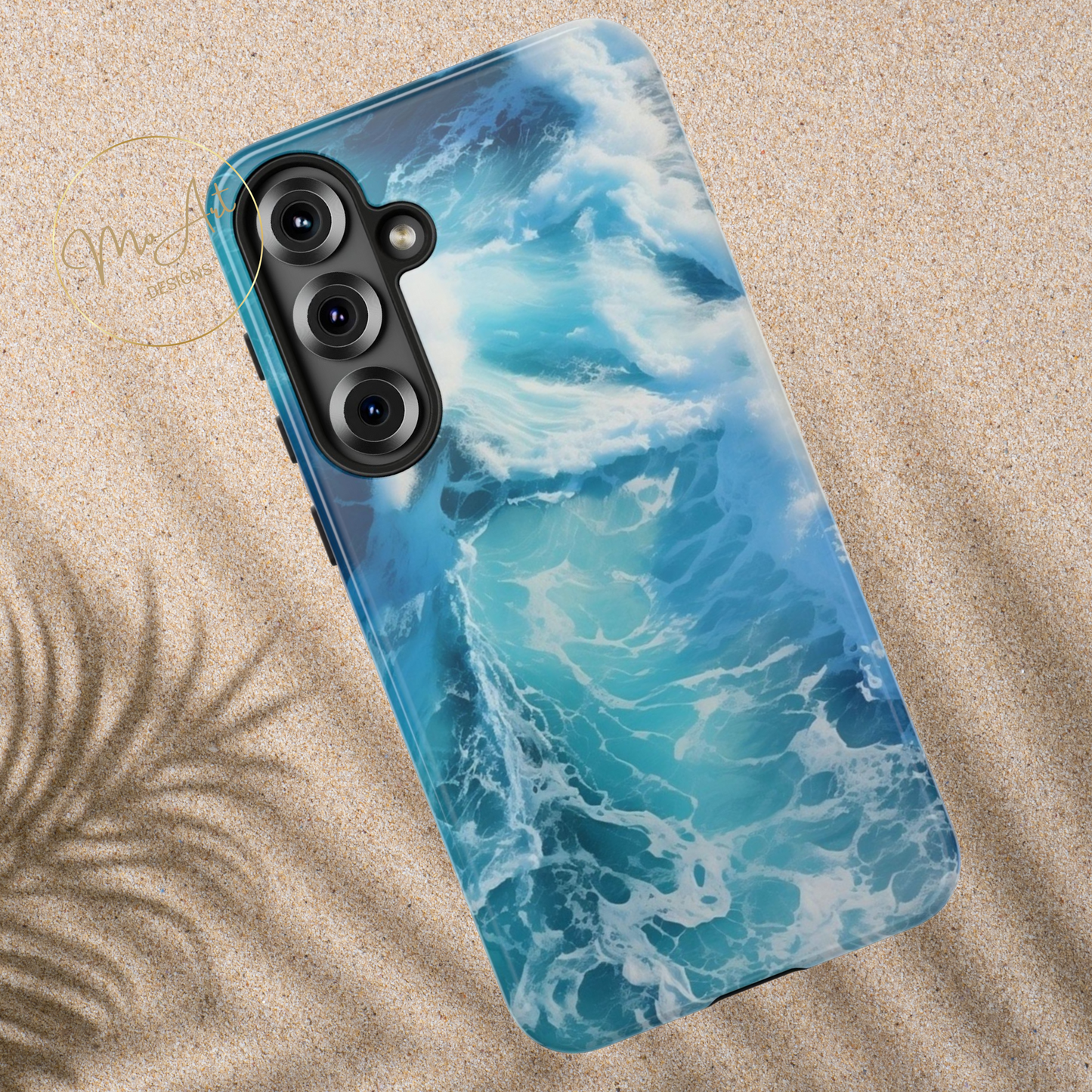Crashing Ocean Waves - Tough Phone Case - iPhone or Samsung Phones