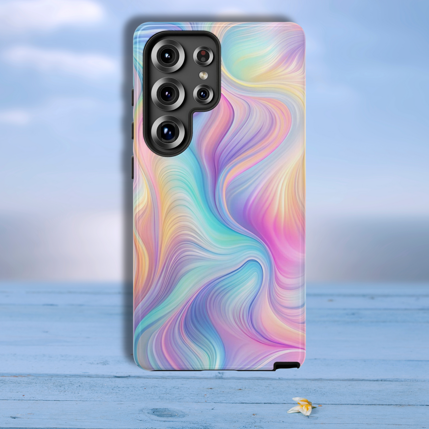 Colorful Swirls Tough Phone Case for Ultimate Protection - iPhone or Samsung Phones