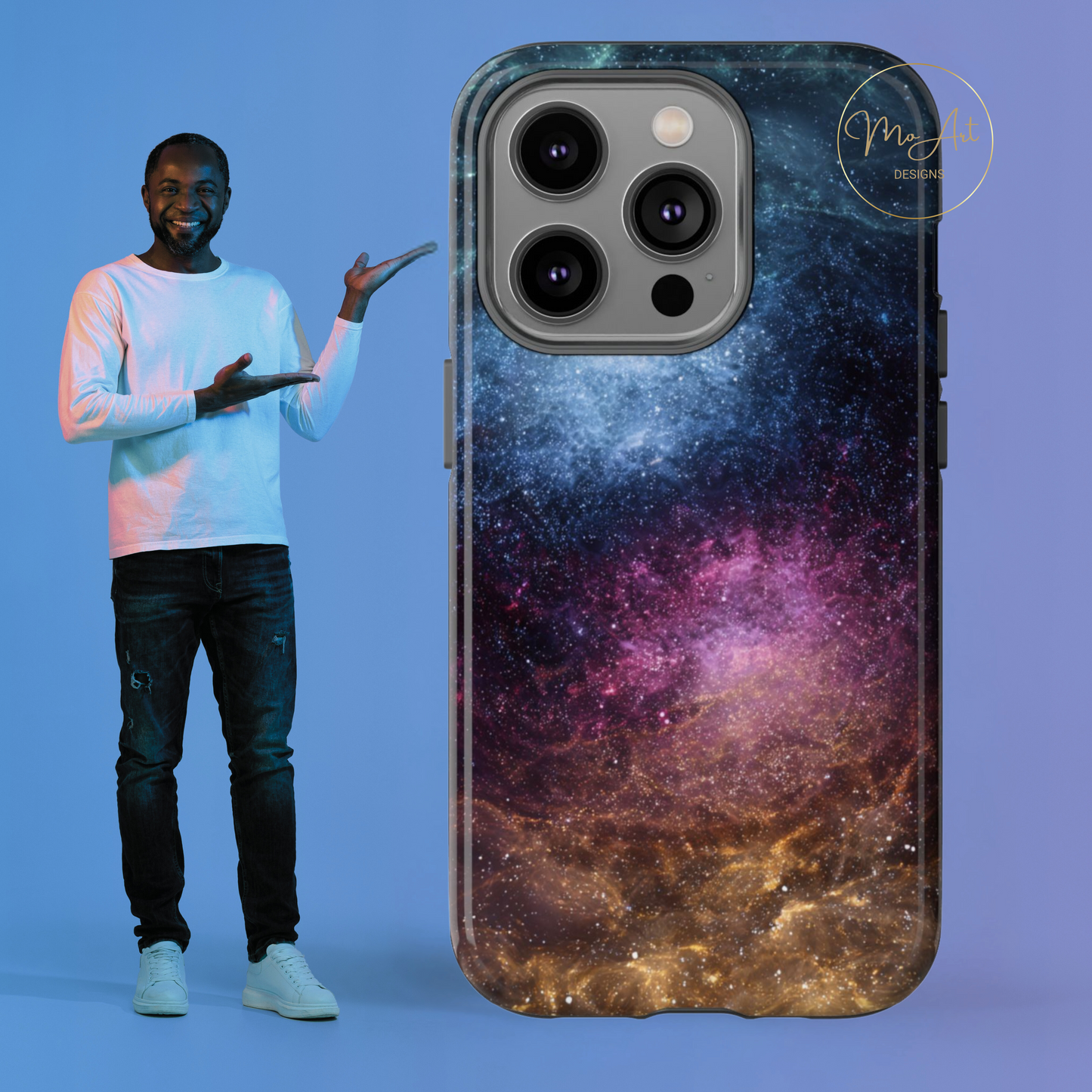 Colorful Multiverse - Tough Phone Case - iPhone or Samsung Phones