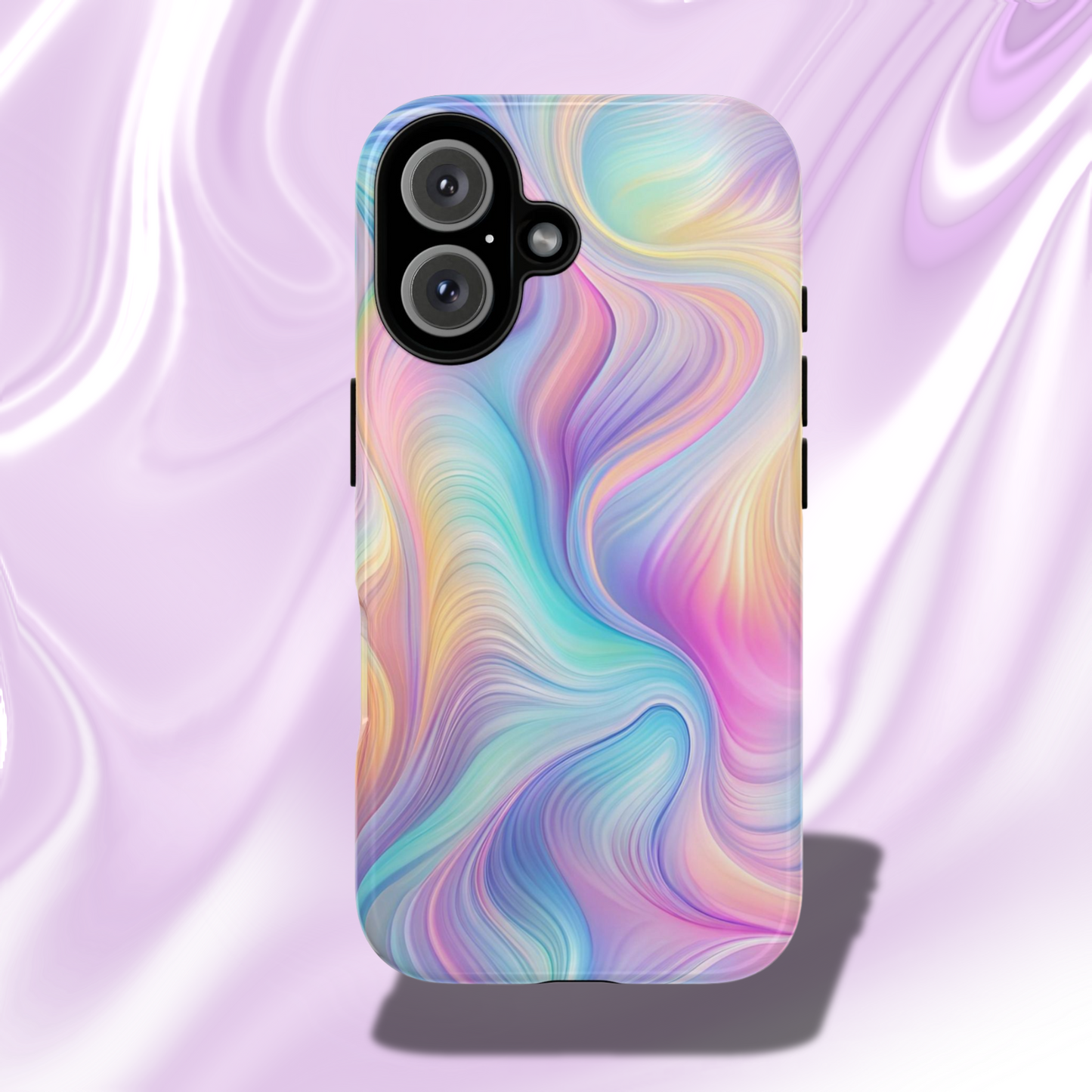 Colorful Swirls Tough Phone Case for Ultimate Protection - iPhone or Samsung Phones