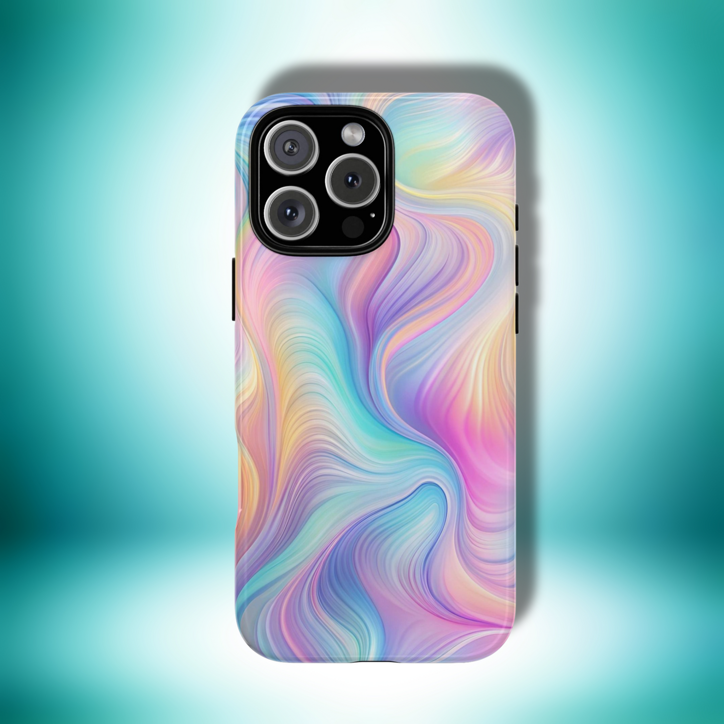 Colorful Swirls Tough Phone Case for Ultimate Protection - iPhone or Samsung Phones